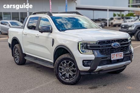 White 2024 Ford Ranger Double Cab Pick Up Wildtrak 2.0 (4X4)
