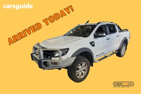 White 2014 Ford Ranger Crew Cab Utility Wildtrak 3.2 (4X4)