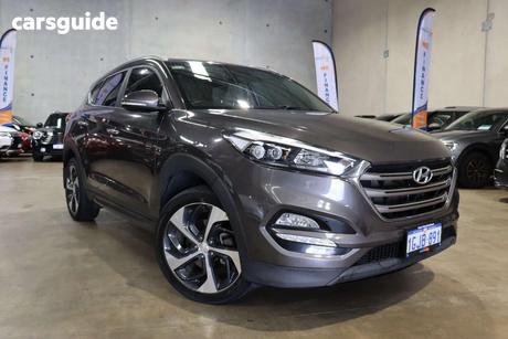 Brown 2017 Hyundai Tucson Wagon Elite (Awd)