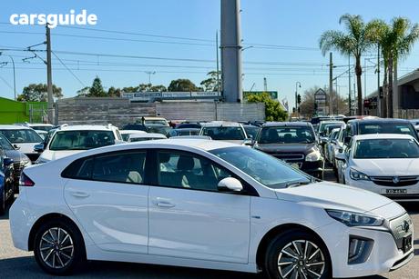 White 2020 Hyundai Ioniq Hatchback Electric Elite