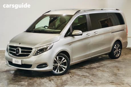 Silver 2017 Mercedes-Benz V250 Wagon D Avantgarde