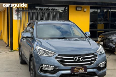 Blue 2017 Hyundai Santa FE SUV 30 SPECIAL EDITION DM SERIES II (DM3)