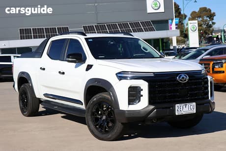 White 2025 LDV T60 Double Cab Utility Max Mega Tub Plus (4X4)