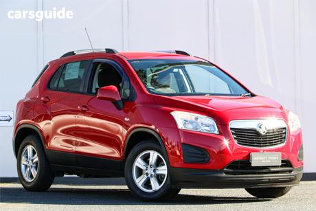 Red 2016 Holden Trax Wagon Ls