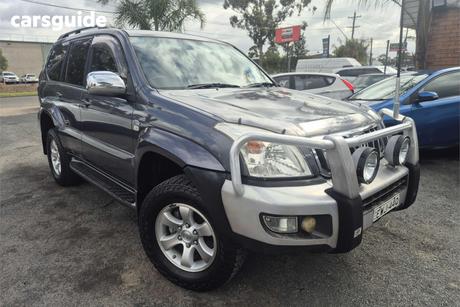 Grey 2008 Toyota Landcruiser Prado Wagon Gxl (4X4)