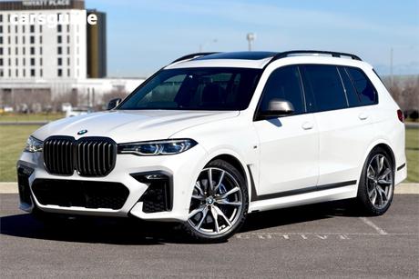 White 2021 BMW X7 Wagon M50I