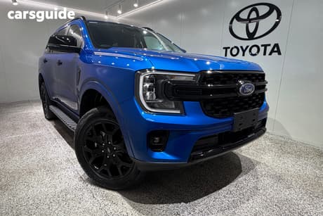 Blue 2025 Ford Everest Wagon Platinum (4Wd)