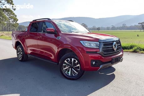 Red 2026 GWM Cannon Dual Cab Utility Ultra (4X4)