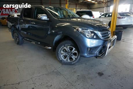 Blue 2019 Mazda BT-50 Dual Cab Utility Xtr (4X2) (5Yr)