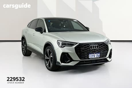 Silver 2022 Audi Q3 Sportback 40 Tfsi Quattro S Line