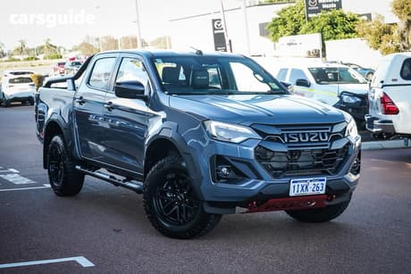 Grey 2024 Isuzu D-MAX Crew Cab Utility Blade
