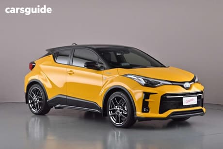 Yellow 2021 Toyota C-HR Wagon Gr-S (2Wd) Two Tone Hybrid