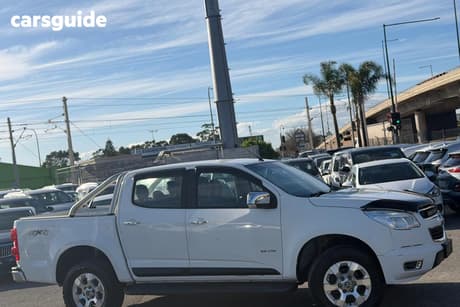 White 2013 Holden Colorado Crew Cab Pickup Ltz (4X4)