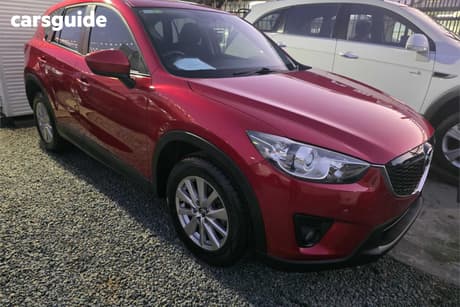 Red 2013 Mazda CX-5 Wagon Maxx Sport (4X4)