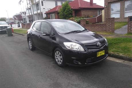 Black 2012 Toyota Corolla Hatchback Ascent