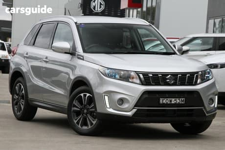 Silver 2021 Suzuki Vitara Wagon Turbo