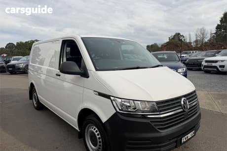 White 2021 Volkswagen Transporter Crew Van Tdi340 Swb