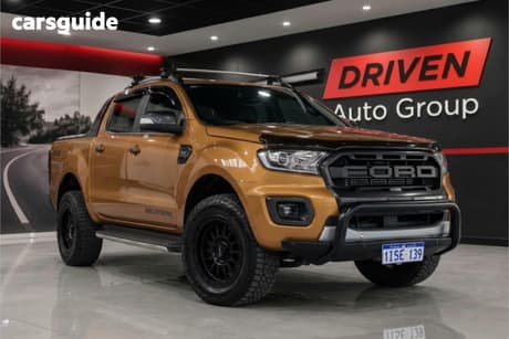 Orange 2020 Ford Ranger Double Cab Pick Up Wildtrak 2.0 (4X4)