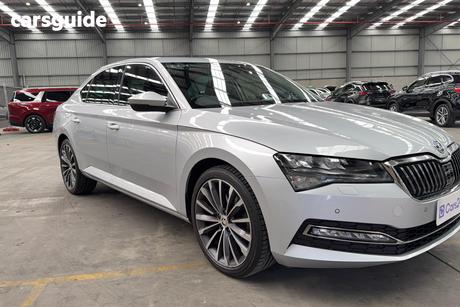 Silver 2022 Skoda Superb Wagon Style 162Tsi