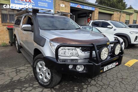 Silver 2013 Holden Colorado Crew Cab Pickup Ltz (4X4)