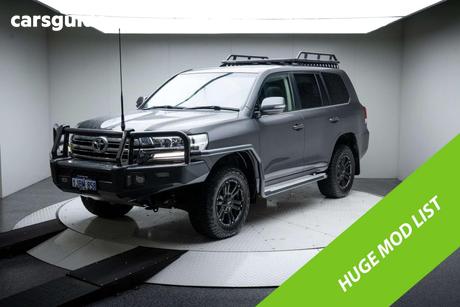 Grey 2018 Toyota Landcruiser Wagon Lc200 Vx (4X4)