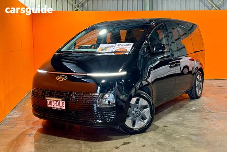 Black 2021 Hyundai Staria Wagon Elite