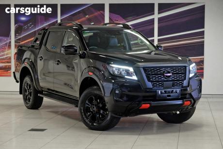 Black 2024 Nissan Navara Dual Cab Pick-up Pro-4X (4X4)