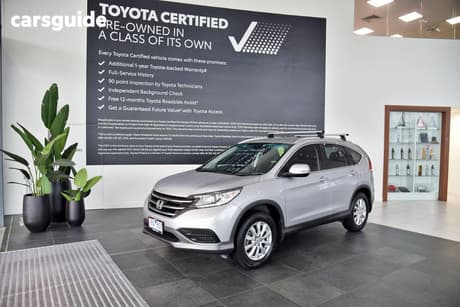 Silver 2014 Honda CR-V Wagon Vti (4X2)