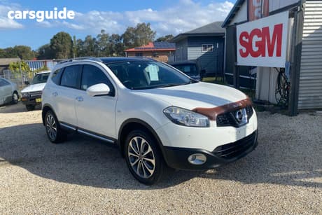 White 2012 Nissan Dualis SUV +2 TI (4X2) J10 SERIES 3