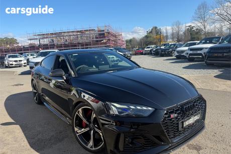 Black 2021 Audi RS5 Sportback 2.9 Tfsi Quattro