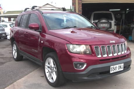 Red 2013 Jeep Compass Wagon Limited (4X4)