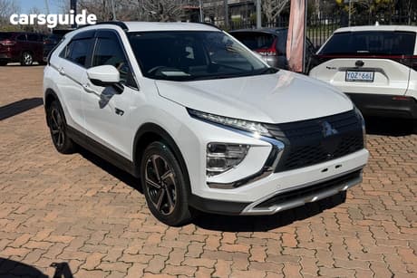 White 2024 Mitsubishi Eclipse Cross Wagon Aspire Phev (Awd)