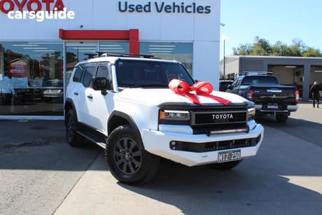 White 2025 Toyota Landcruiser Prado SUV
