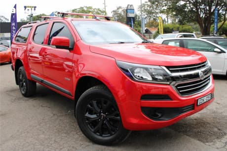 Red 2018 Holden Colorado Crew Cab Pickup Ls (4X4) (5Yr)
