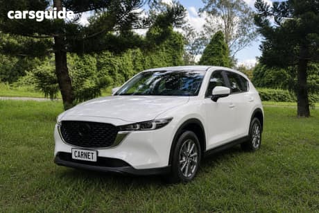 White 2024 Mazda CX-5 Wagon G25 Maxx Sport (Fwd)