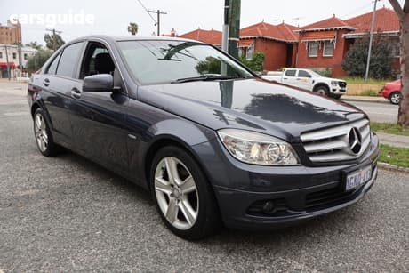 Grey 2010 Mercedes-Benz C200 Sedan Cgi Avantgarde