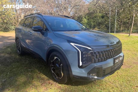 Blue 2025 Kia Sportage Wagon Gt-Line Hev (Awd)
