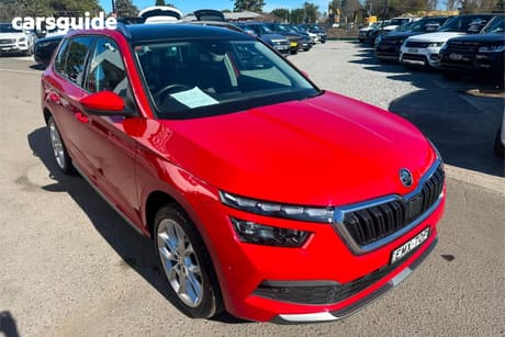 Red 2021 Skoda Kamiq Wagon 110Tsi Monte Carlo