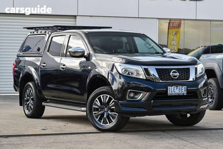 Black 2017 Nissan Navara Dual Cab Utility St (4X4)