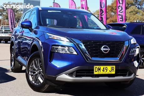 Blue 2024 Nissan X-Trail Wagon St (4Wd)