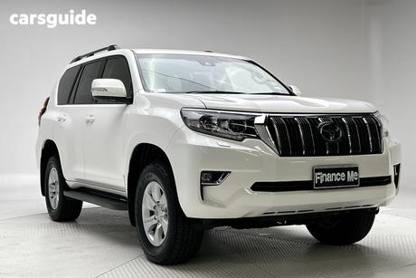 White 2023 Toyota Landcruiser Prado Wagon Gxl