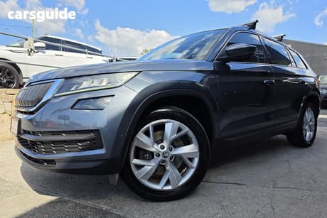 Grey 2018 Skoda Kodiaq Wagon 140 Tdi (4X4)