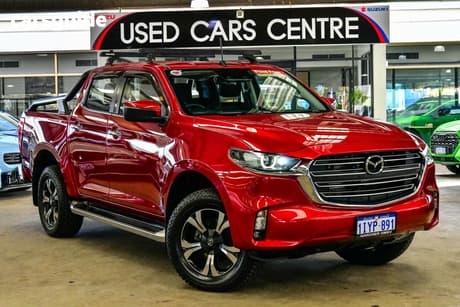 Red 2021 Mazda BT-50 Dual Cab Pick-up Xtr (4X4)