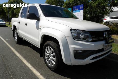 White 2019 Volkswagen Amarok Dual Cab Utility V6 Tdi 550 Core