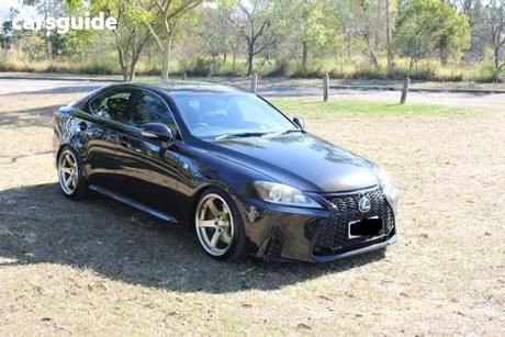 Black 2012 Lexus IS350 Sedan F Sport
