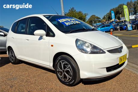 White 2007 Honda Jazz Hatchback Gli