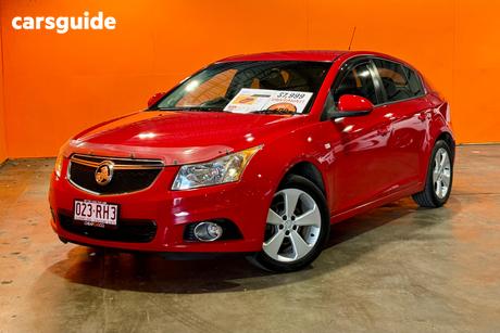 Red 2014 Holden Cruze Hatchback Equipe