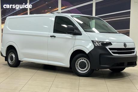 White 2025 Volkswagen Transporter Van Tdi340 Lwb 4Motion