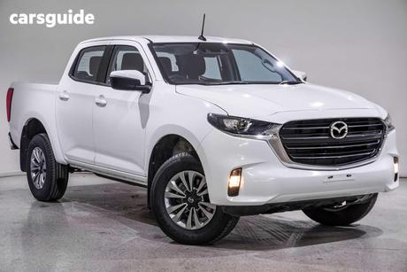 White 2023 Mazda BT-50 Dual Cab Pick-up Xt (4X4)