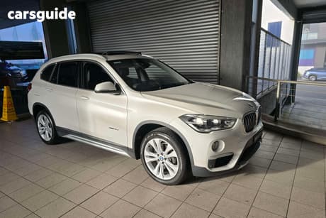 White 2017 BMW X1 Wagon Sdrive 18D